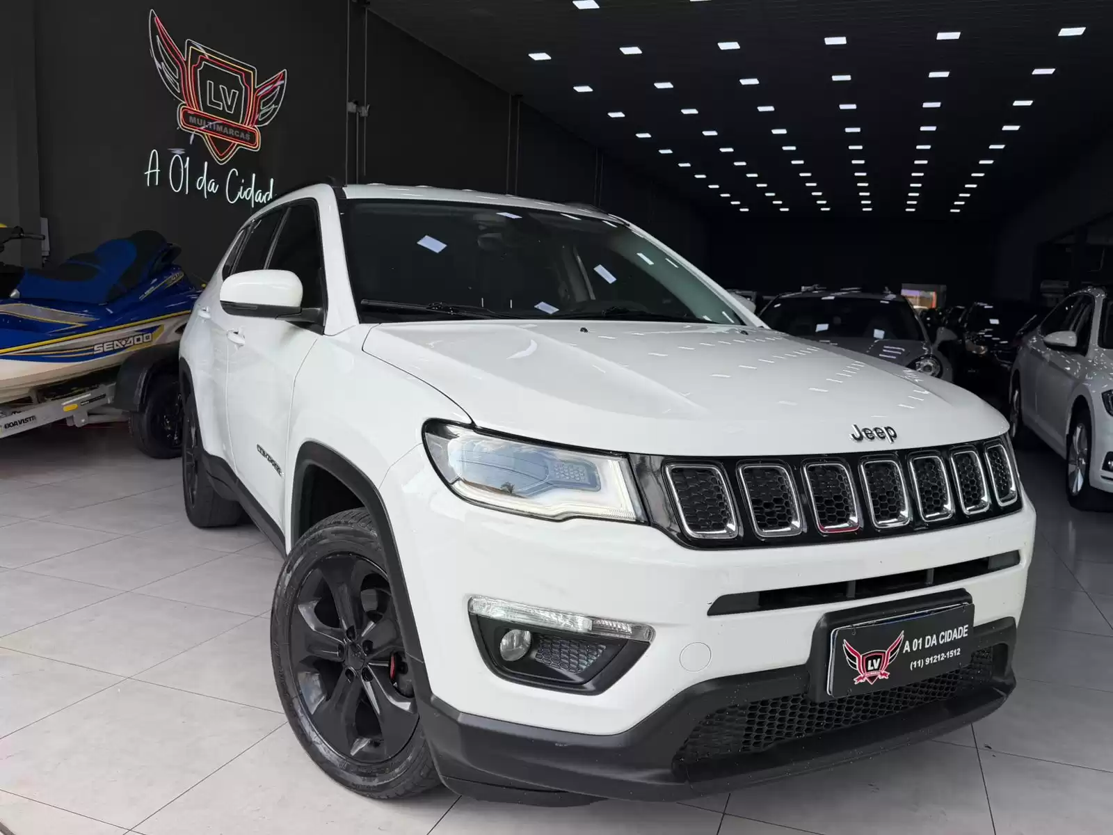 JEEP COMPASS 2.0 16V FLEX LONGITUDE AUTOMÁTICO